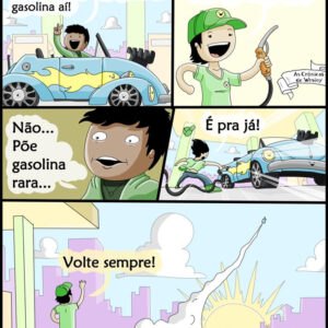 O preço da gasolina está fora do normal