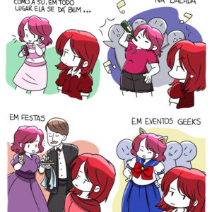 A inveja das mulheres e outros quadrinhos de Entre as Sarjetas