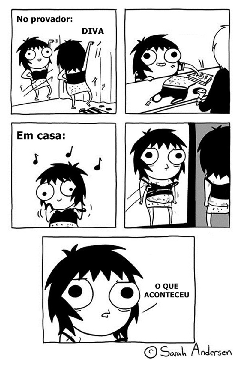 mulher-experimentando-roupas