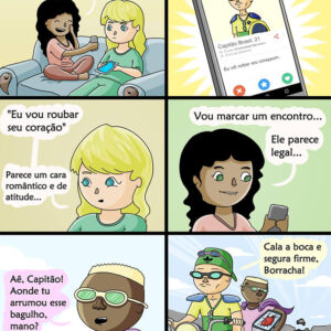 Um relacionamento perigoso no Tinder e outros quadrinhos interessantes