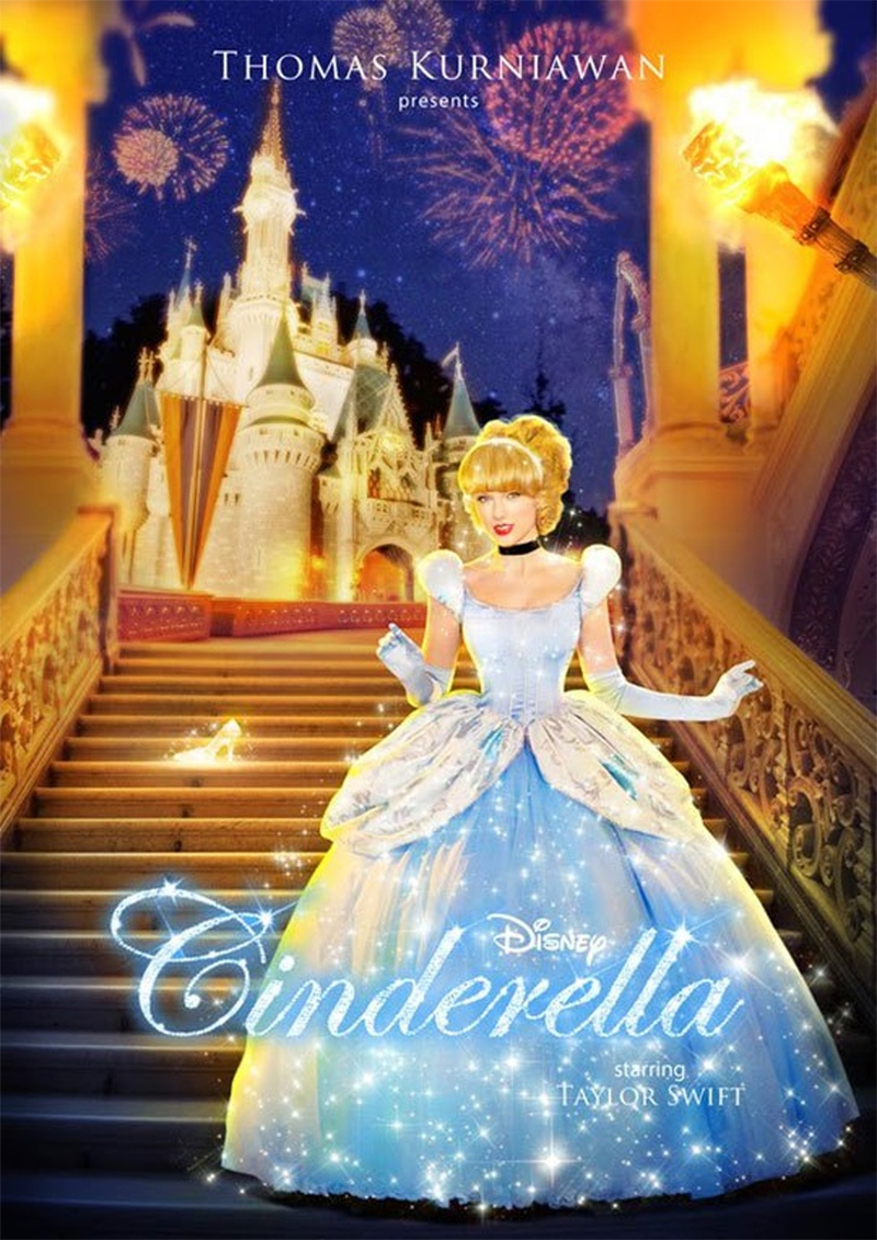 Celebridades transformadas em princesas 