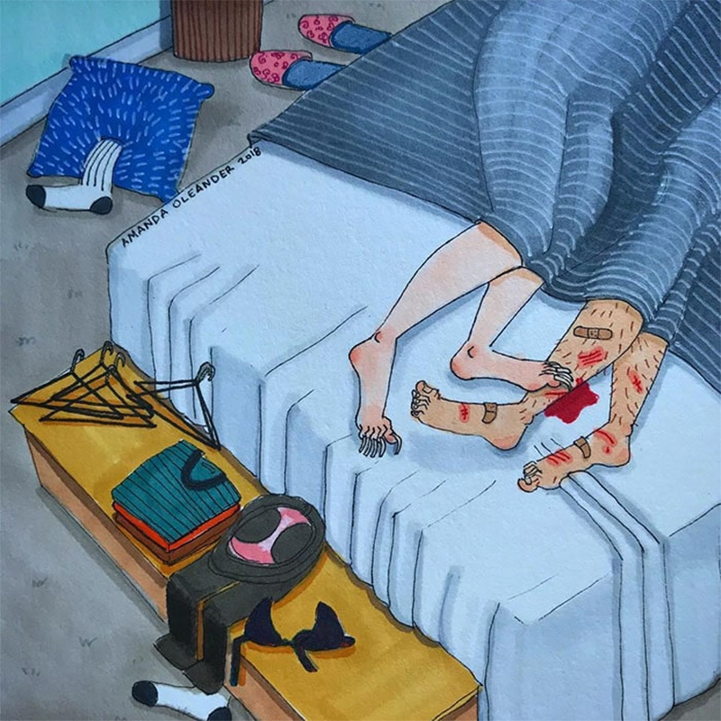 Perigo na cama 