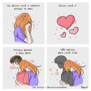 Reescrevendo o amor em lindos quadrinhos