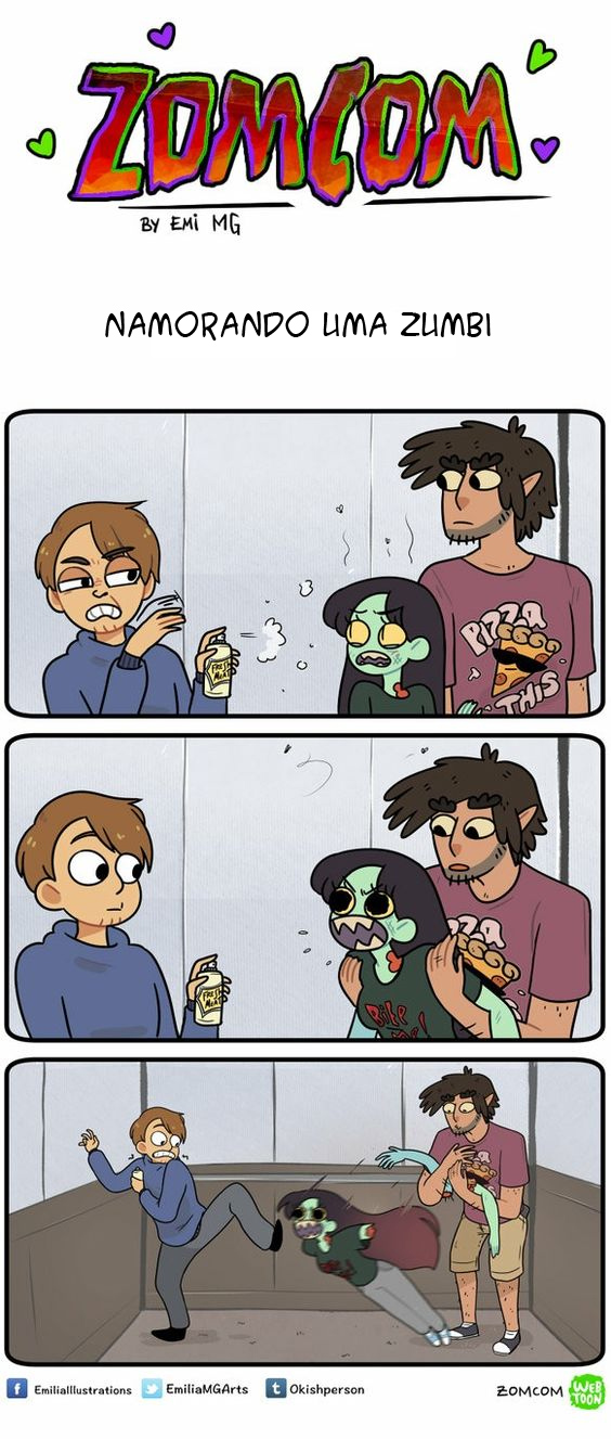 Namorando um zumbi