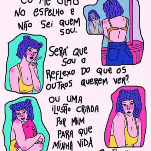 Quadrinhos: Universo em Bolha de Tinta por Bruna Morgan
