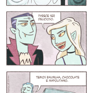 Quadrinhos: Vampiros no restaurante e outros
