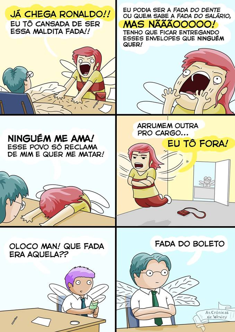 A fada do boleto