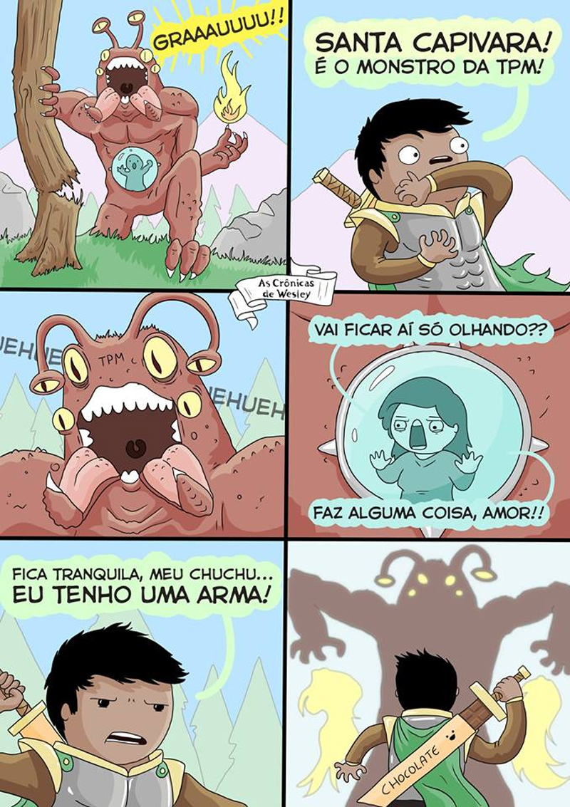 O terrível monstro da TPM