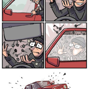 Os quadrinhos loucos e divertidos do Optipess