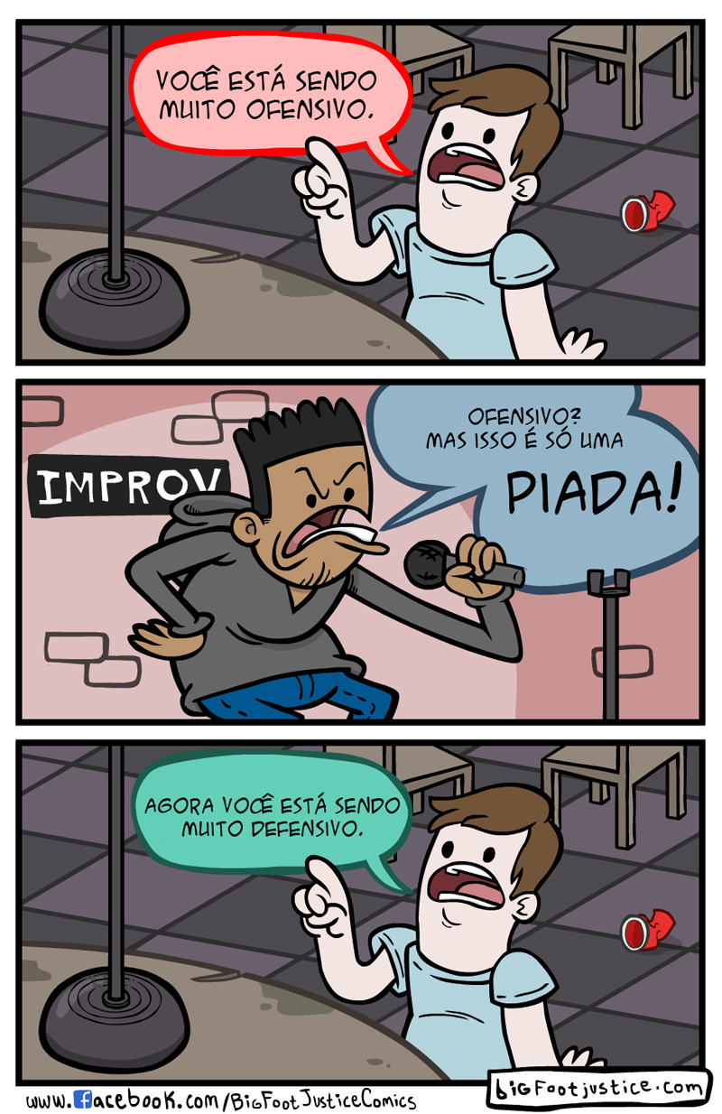 piadas ofensivas