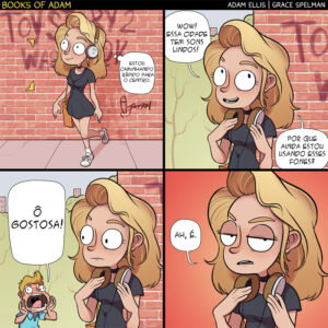 Os quadrinhos divertidos de Adam Ellis para você rir