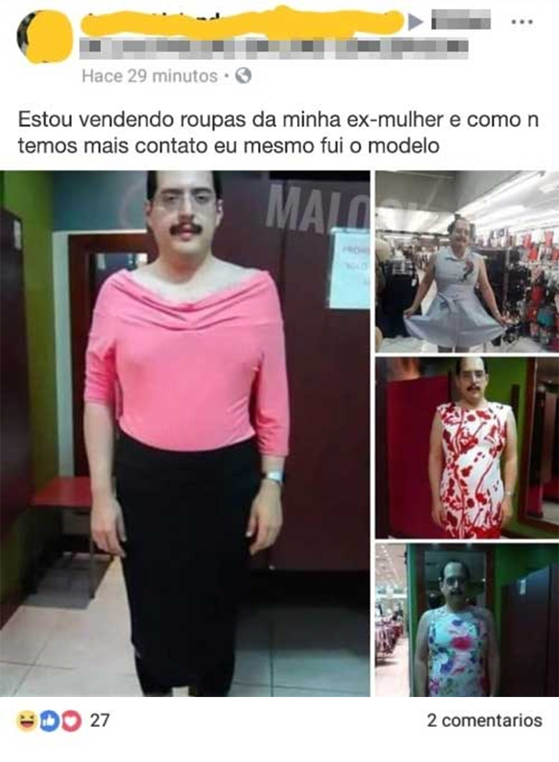 vendendo vestidos