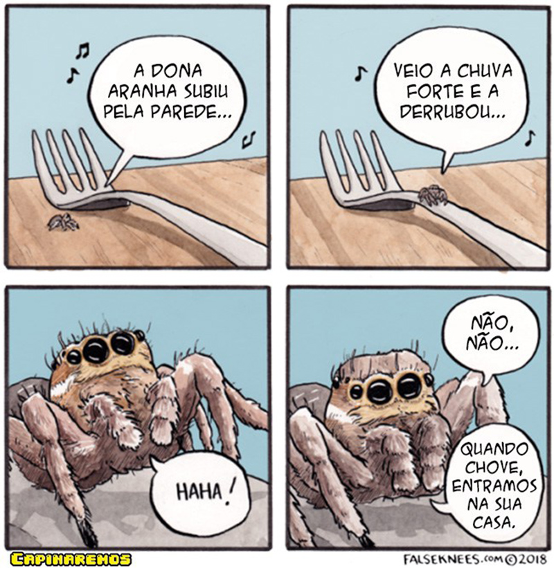 A aranha perigosa