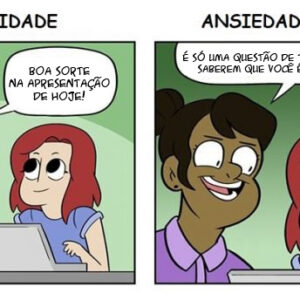 Ansiedade em 5 desenhos curiosos e interessantes