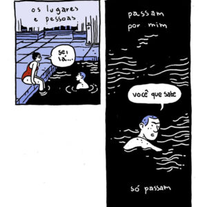 Pessoas passageiras marcam nossas vidas