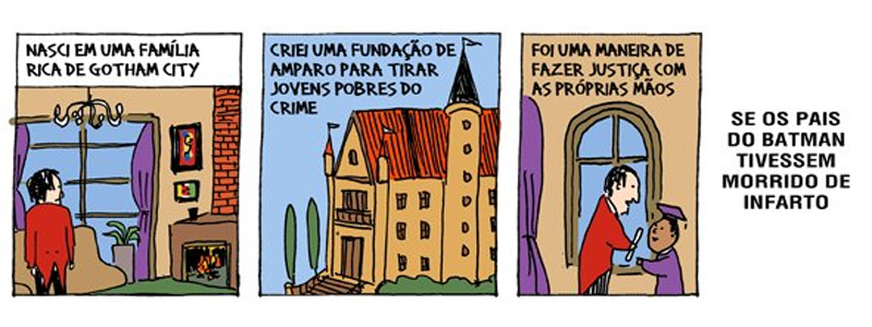a morte dos pais do Batman