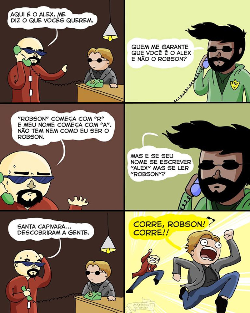 Corre, Robson!