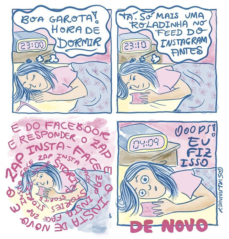 Perdendo a hora