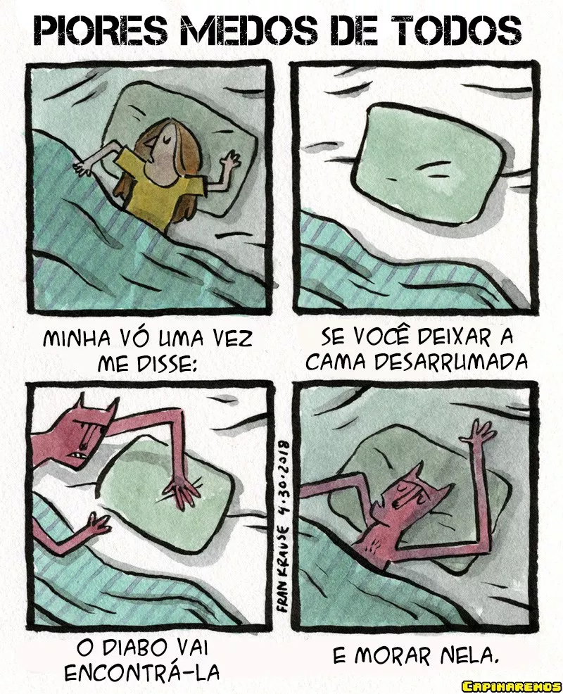 Cama desarrumada