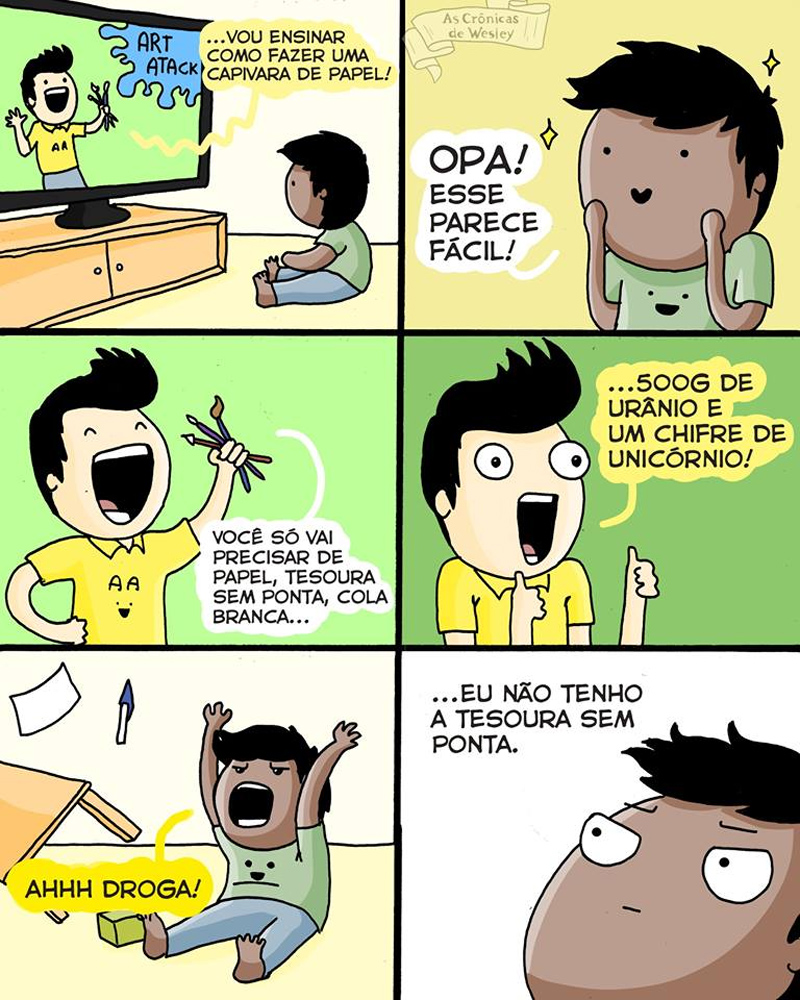 Tesoura sem ponta