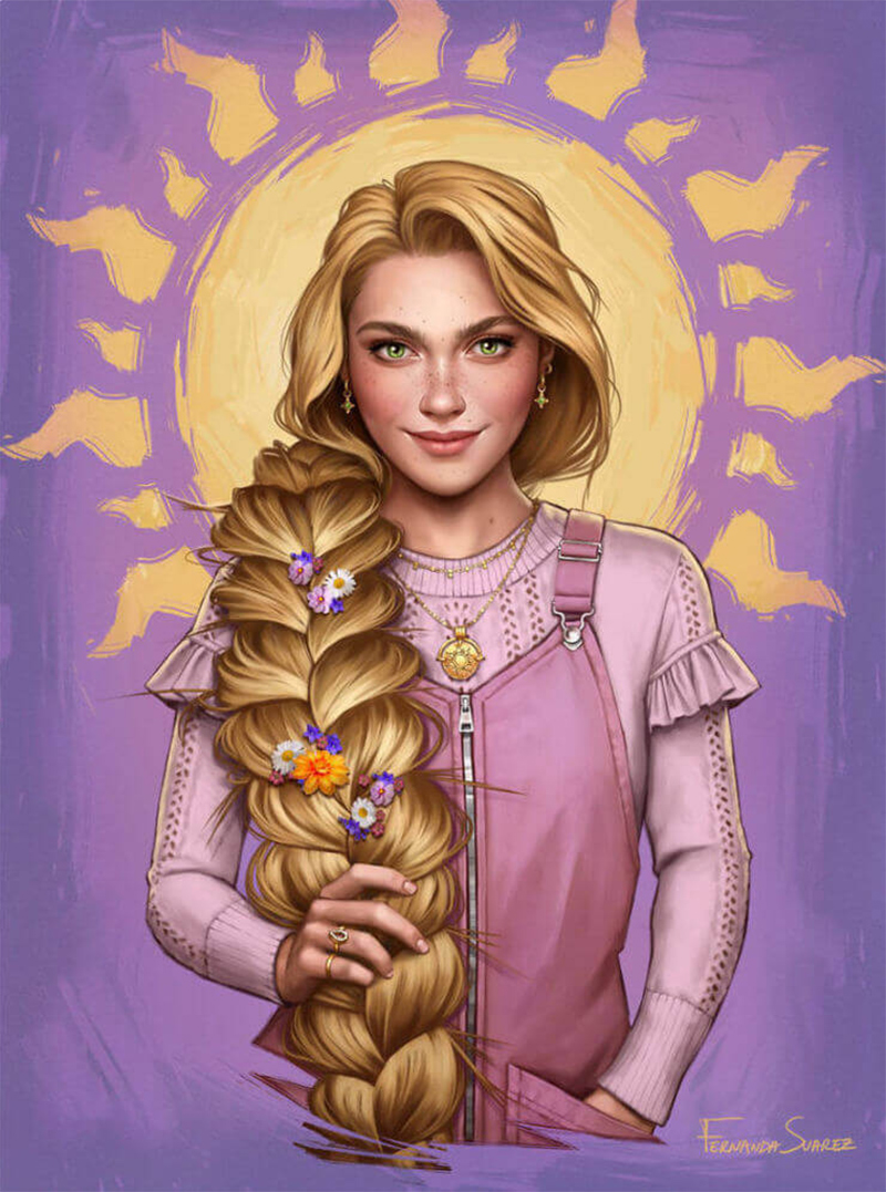Princesa Rapunzel