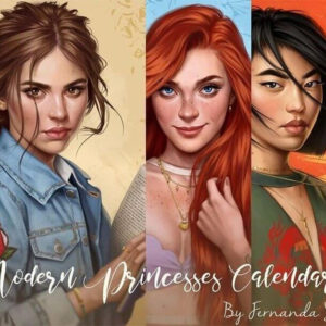 Artista recria princesas da Disney em versão atual