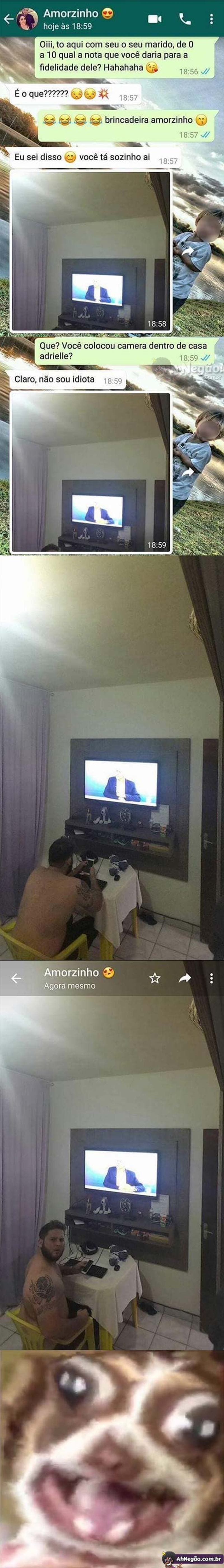 uma mulher ciumenta