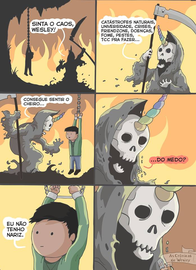 O cheiro do medo