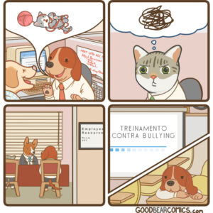 Bullying com animais e outros quadrinhos divertidos