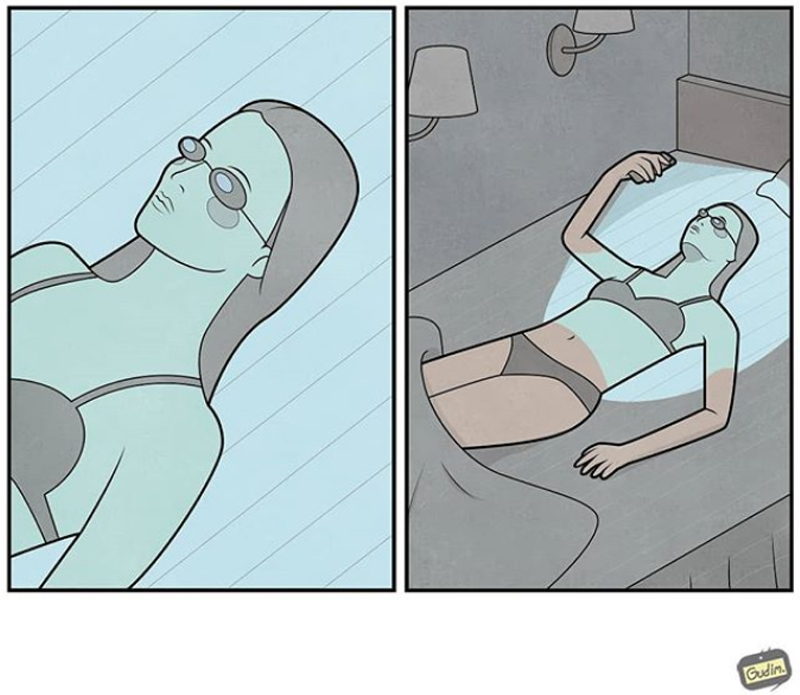 celular antes de dormir