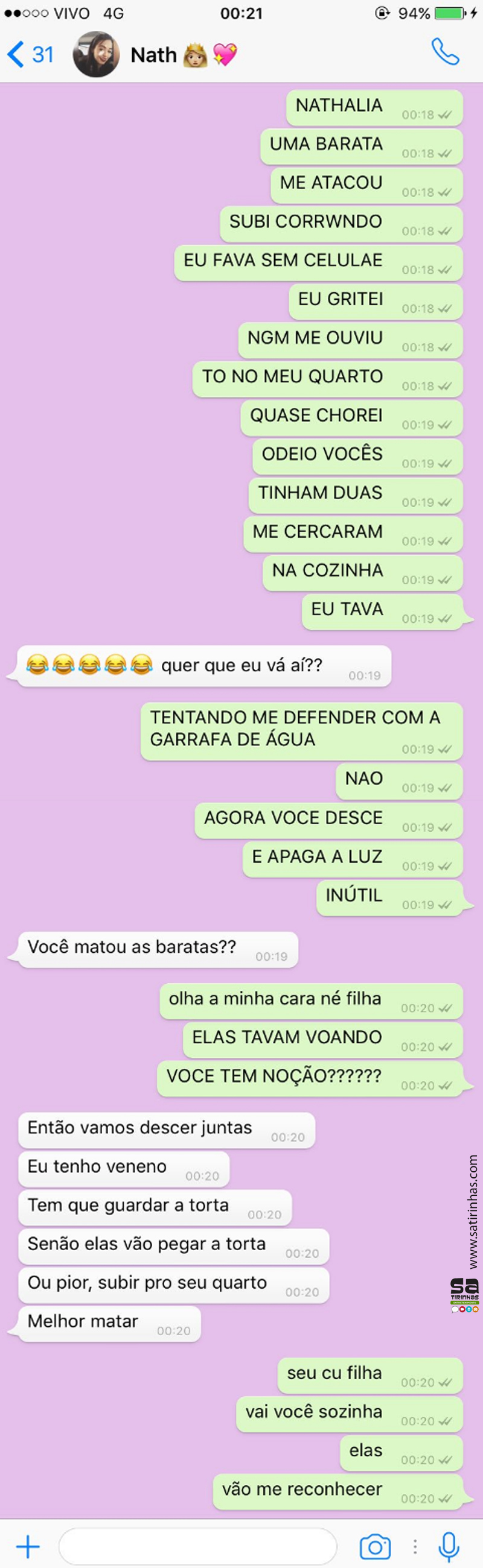 O medo exagerado de baratas 2