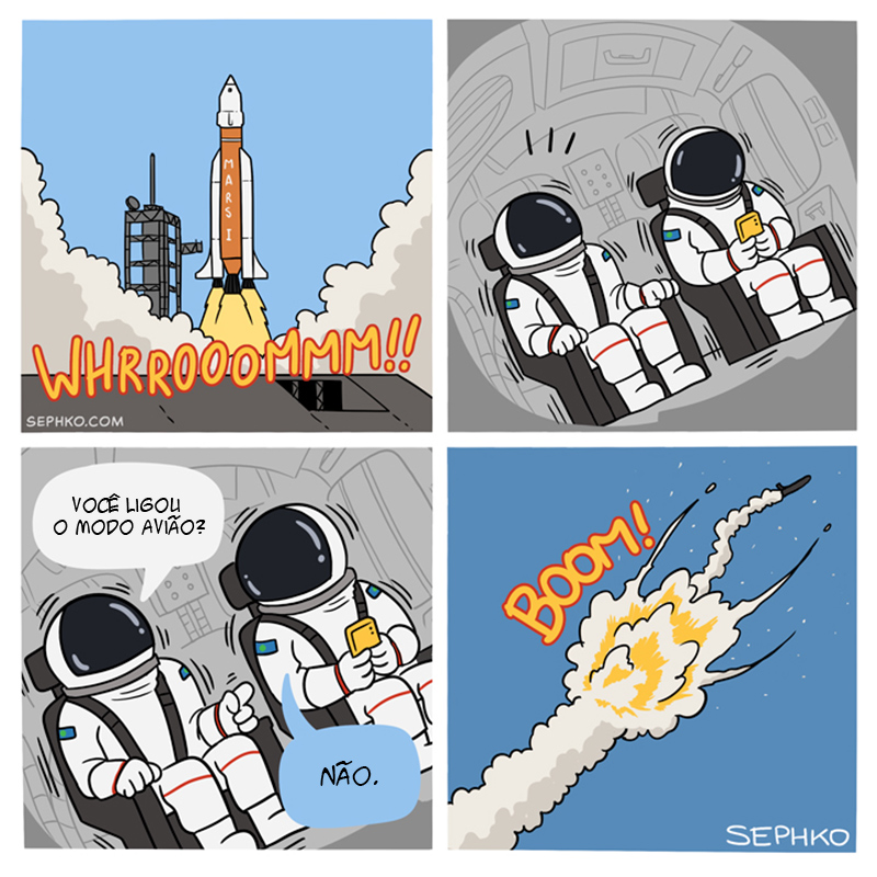 A morte de dois astronautas 