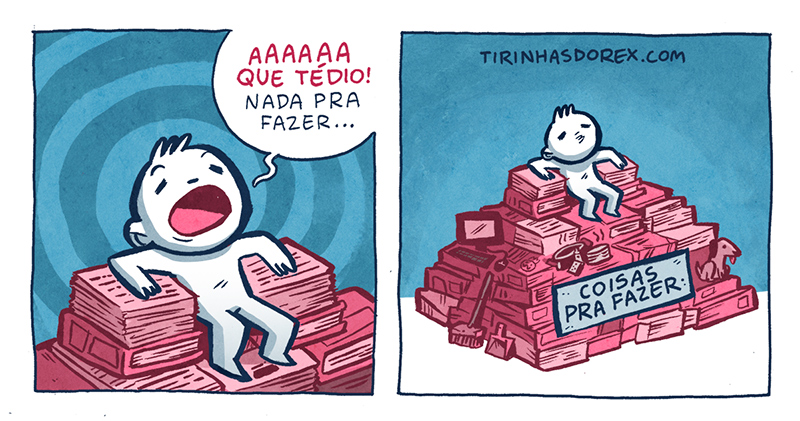 fazendo nada
