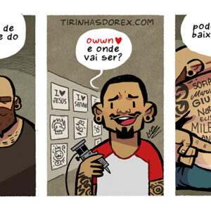 Tatuagem com o nome da ex e outras artes divertidas