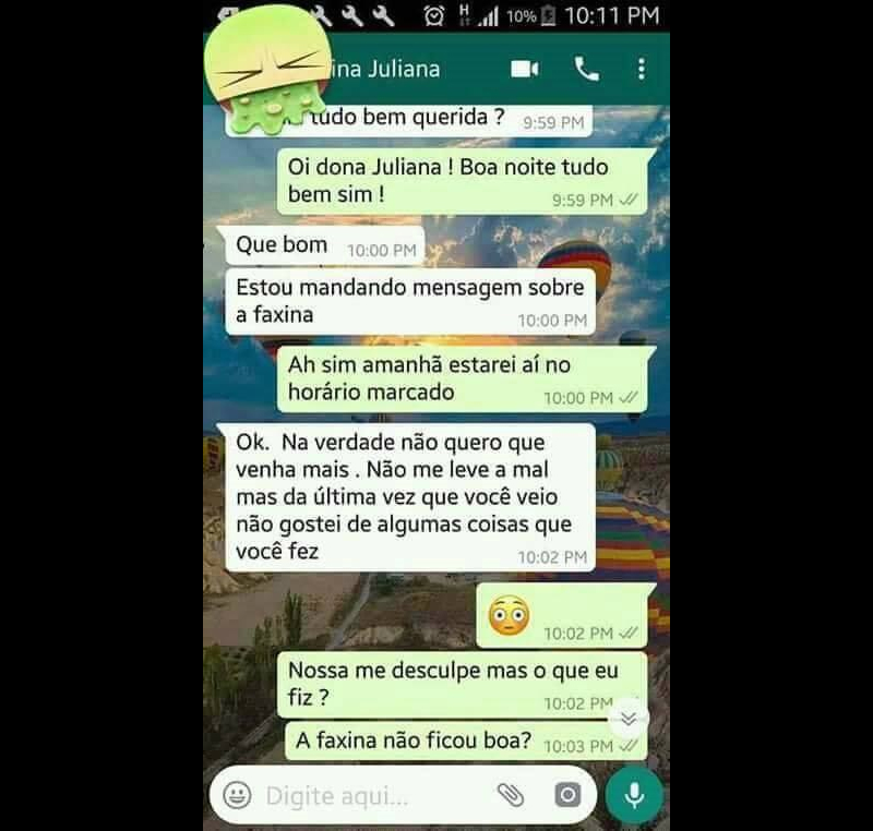 a patroa nojenta