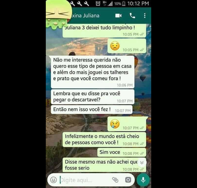 a patroa nojenta