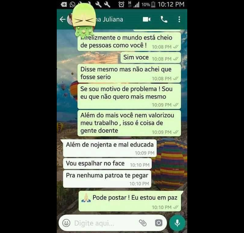 a patroa nojenta