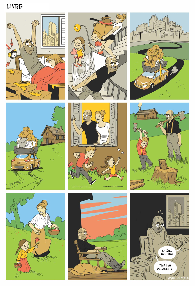 A arte de Asaf Hanuka vai te causar muitas emoções