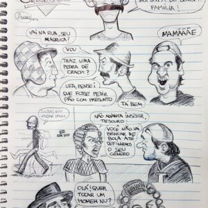 Chaves era de esquerda? Veja os quadrinhos polêmicos de André Guedes