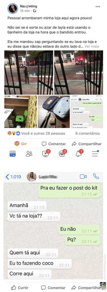 a filha que passou vergonha na internet