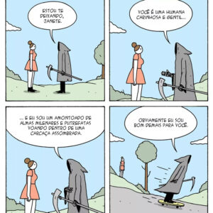A visita desagradável da morte