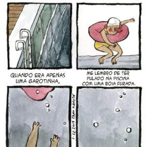 O terrível medo de afundar e nunca mais voltar