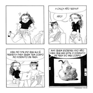 O corpo sensual de pera e outros quadrinhos sobre as mulheres