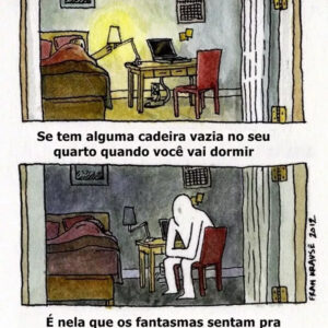 Um fantasma te vigiando e outros medos terríveis