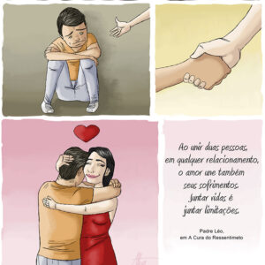 O amor de verdade une duas pessoas imperfeitas