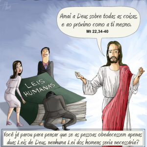 O mundo rejeita Jesus, obedece os homens e depois reclama