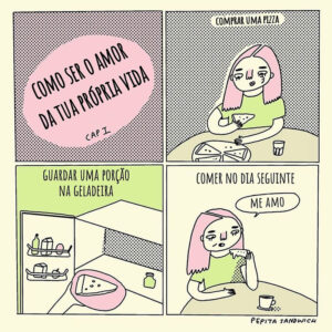 A receita Pepita Sandwich para o amor próprio