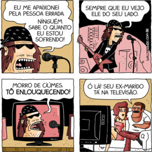 Músicas ilustradas em quadrinhos e tirinhas engraçadas