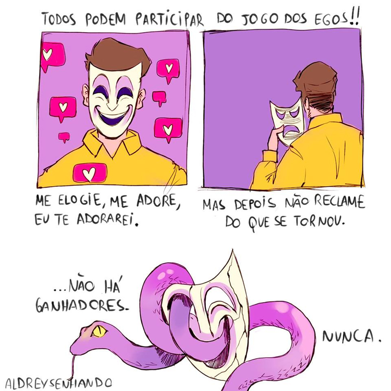 A falsidade nas redes sociais