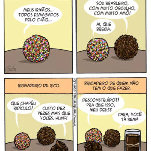 A briga dos brigadeiros e outros quadrinhos doces